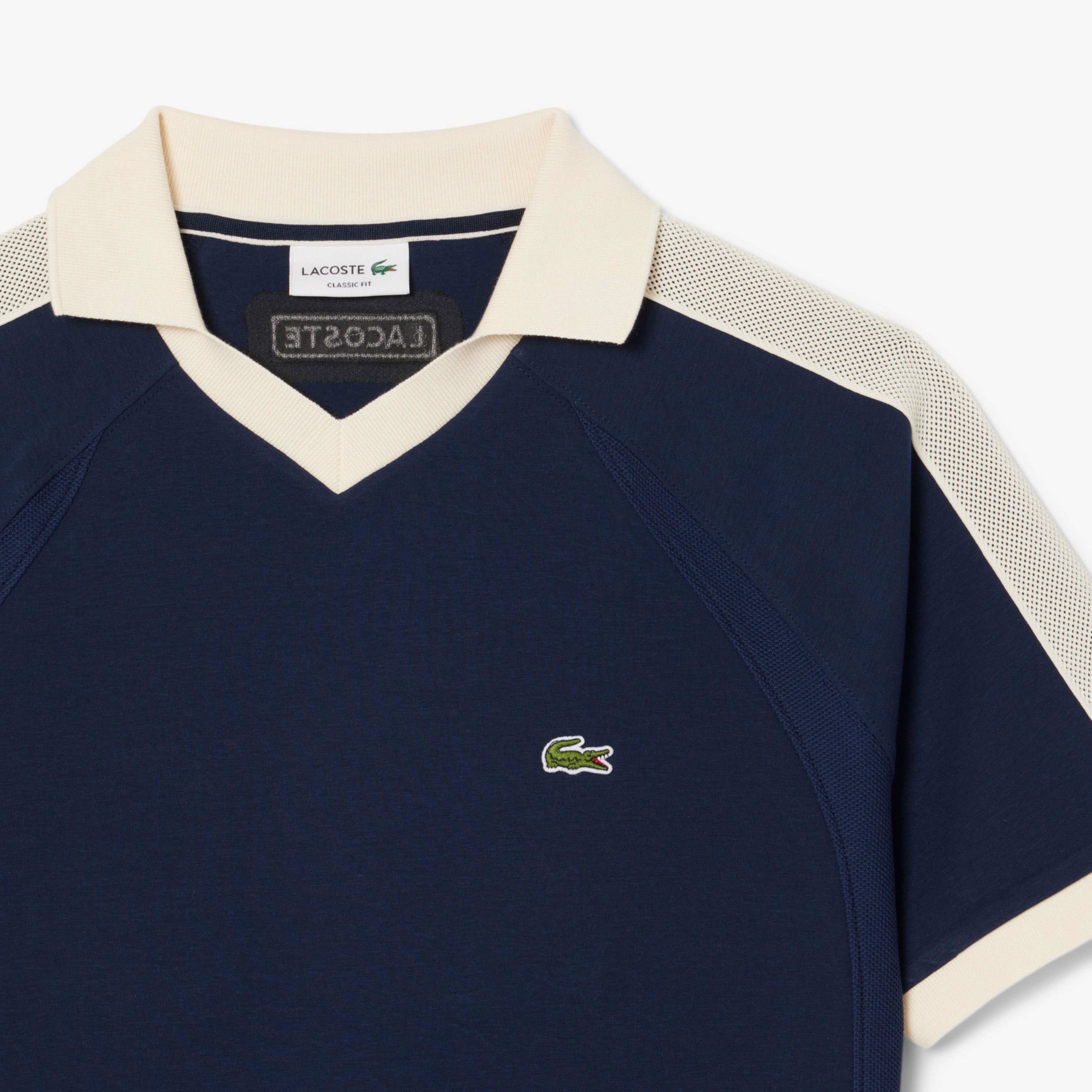 Lacoste Erkek Classic Fit Organik Pamuk Lacivert Polo