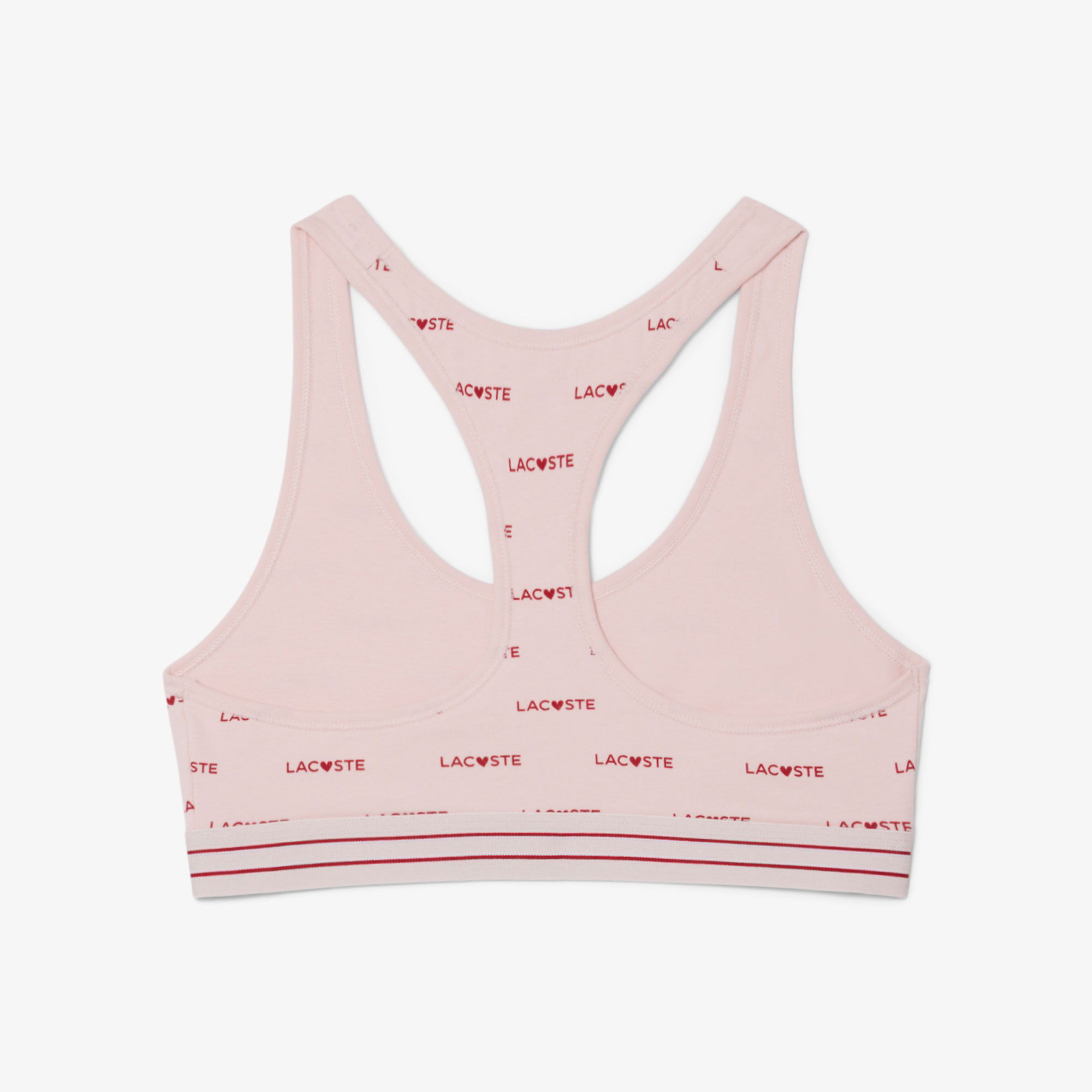 Lacoste Kadın Baskılı Pembe Bra