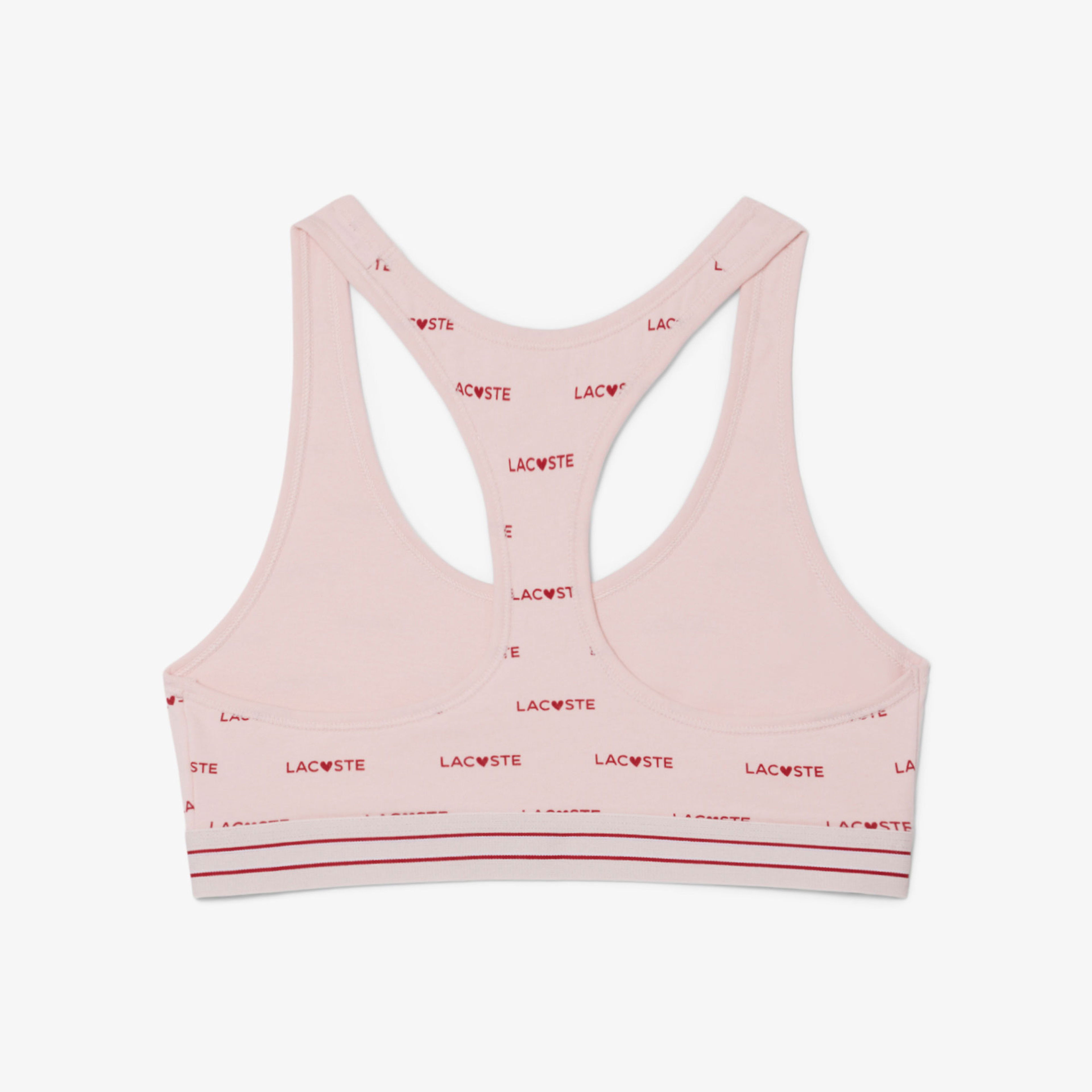 Lacoste Kadın Baskılı Pembe Bra