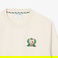 Lacoste Erkek Classic Fit Bisiklet Yaka Krem Sweatshirt
