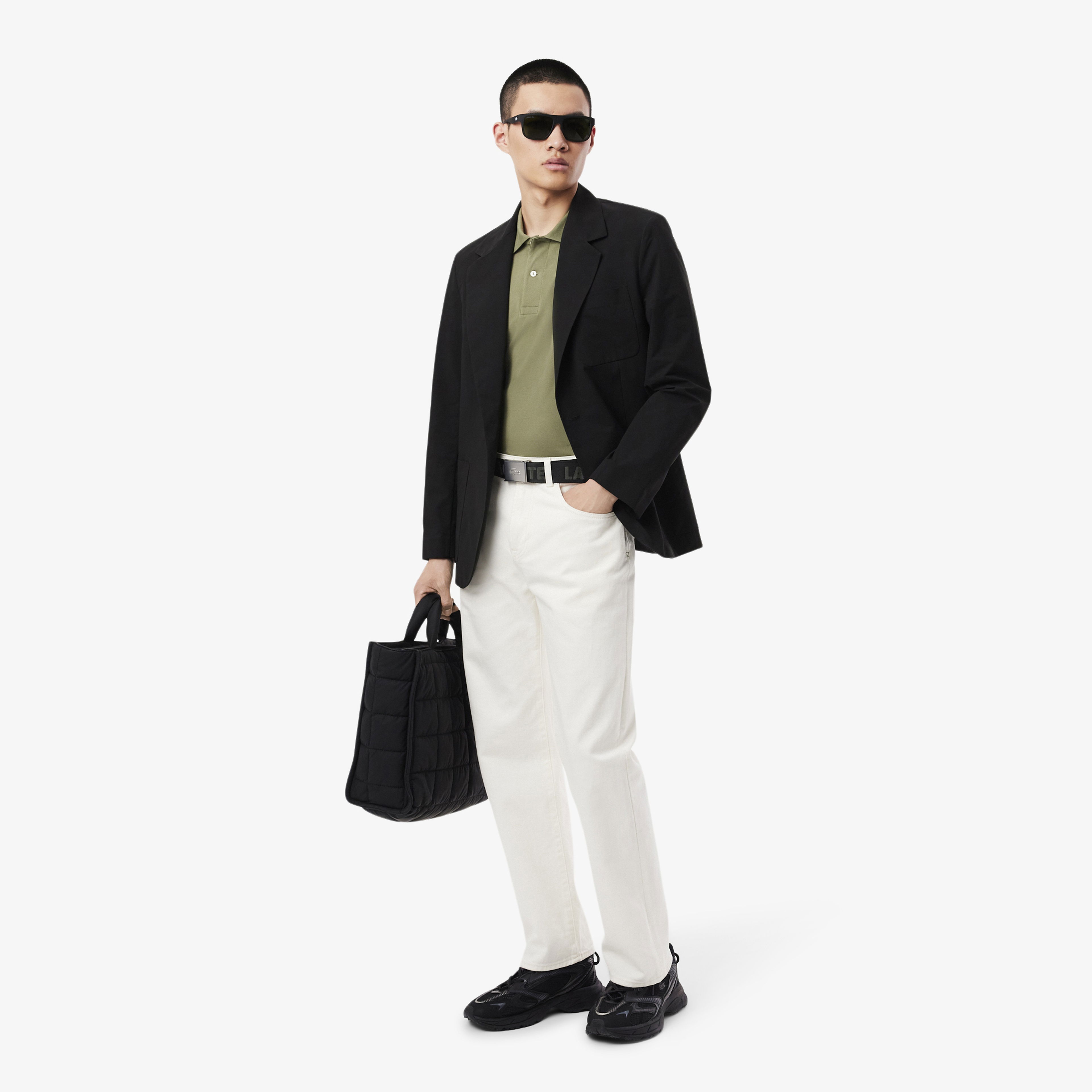 Lacoste Erkek Siyah Kemer
