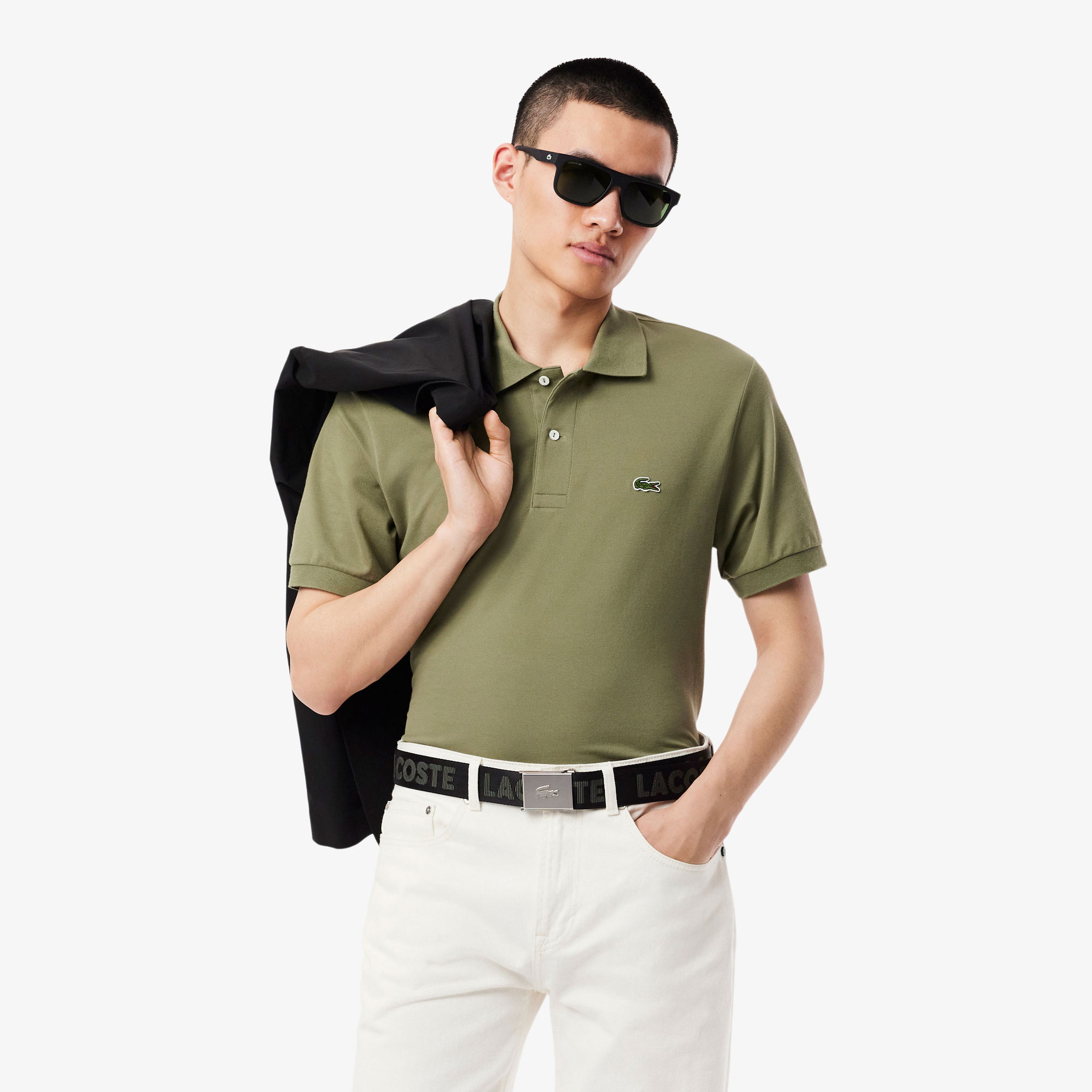 Lacoste Erkek Siyah Kemer