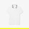 Lacoste Erkek Slim Fit Baskılı Beyaz Polo