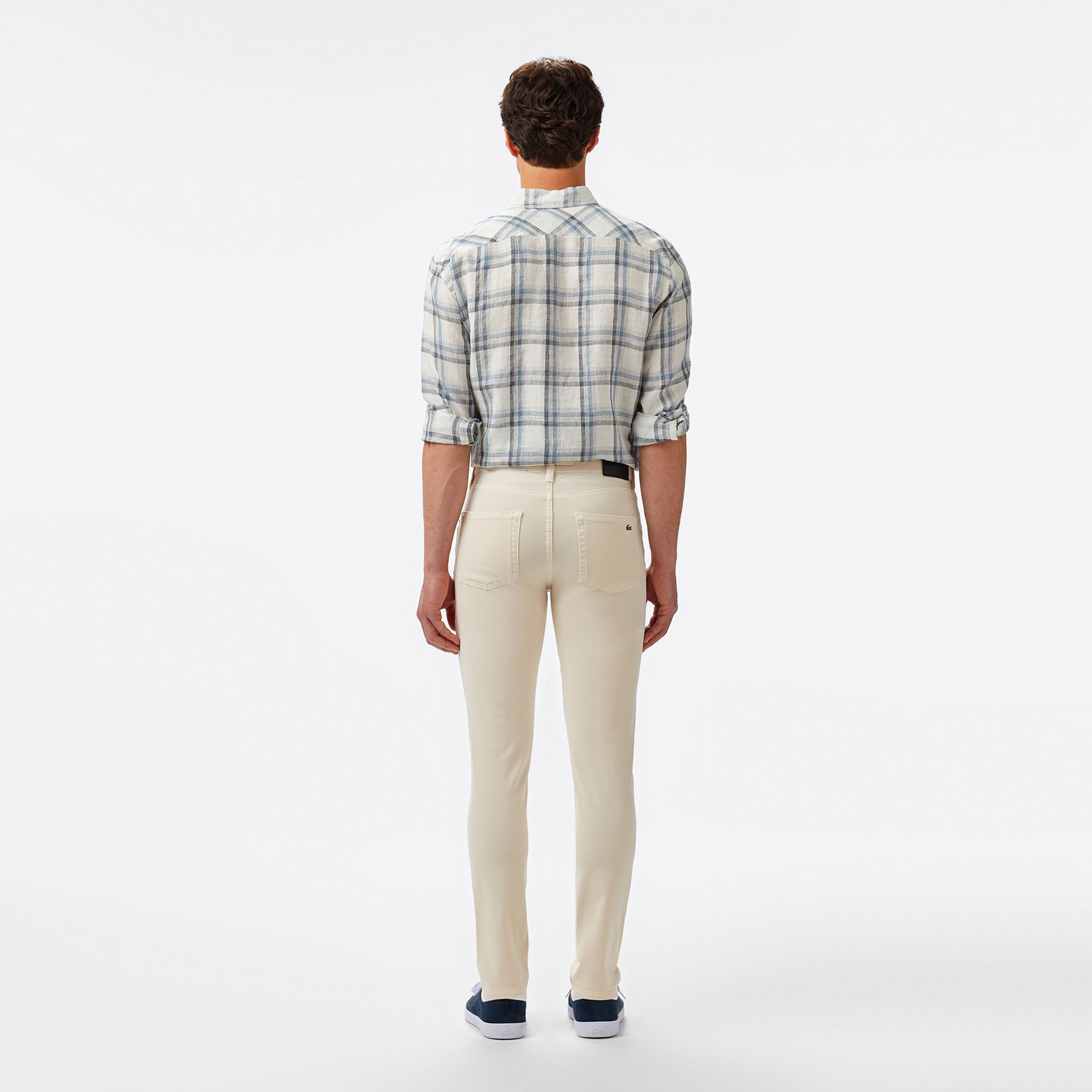 Lacoste Erkek Slim Fit Krem Pantolon