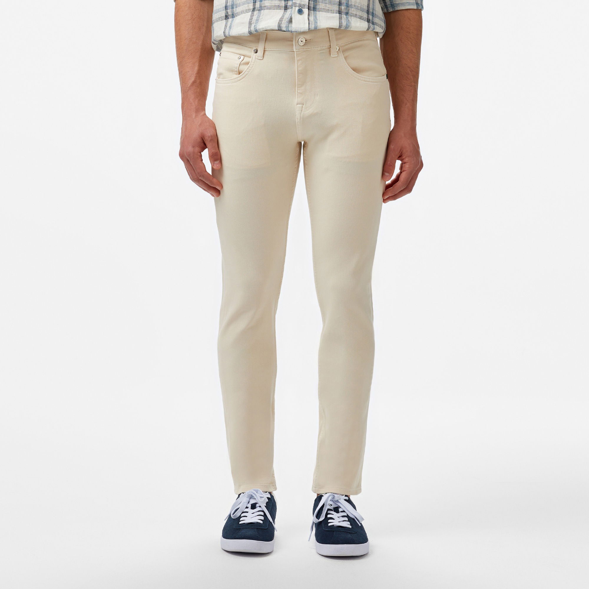 Lacoste Erkek Slim Fit Krem Pantolon
