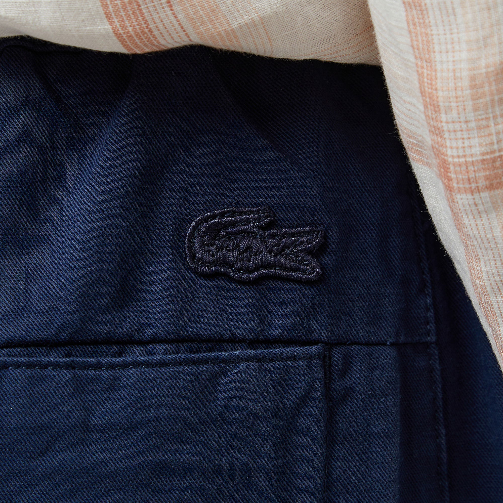 Lacoste Erkek Relaxed Fit Lacivert Pantolon