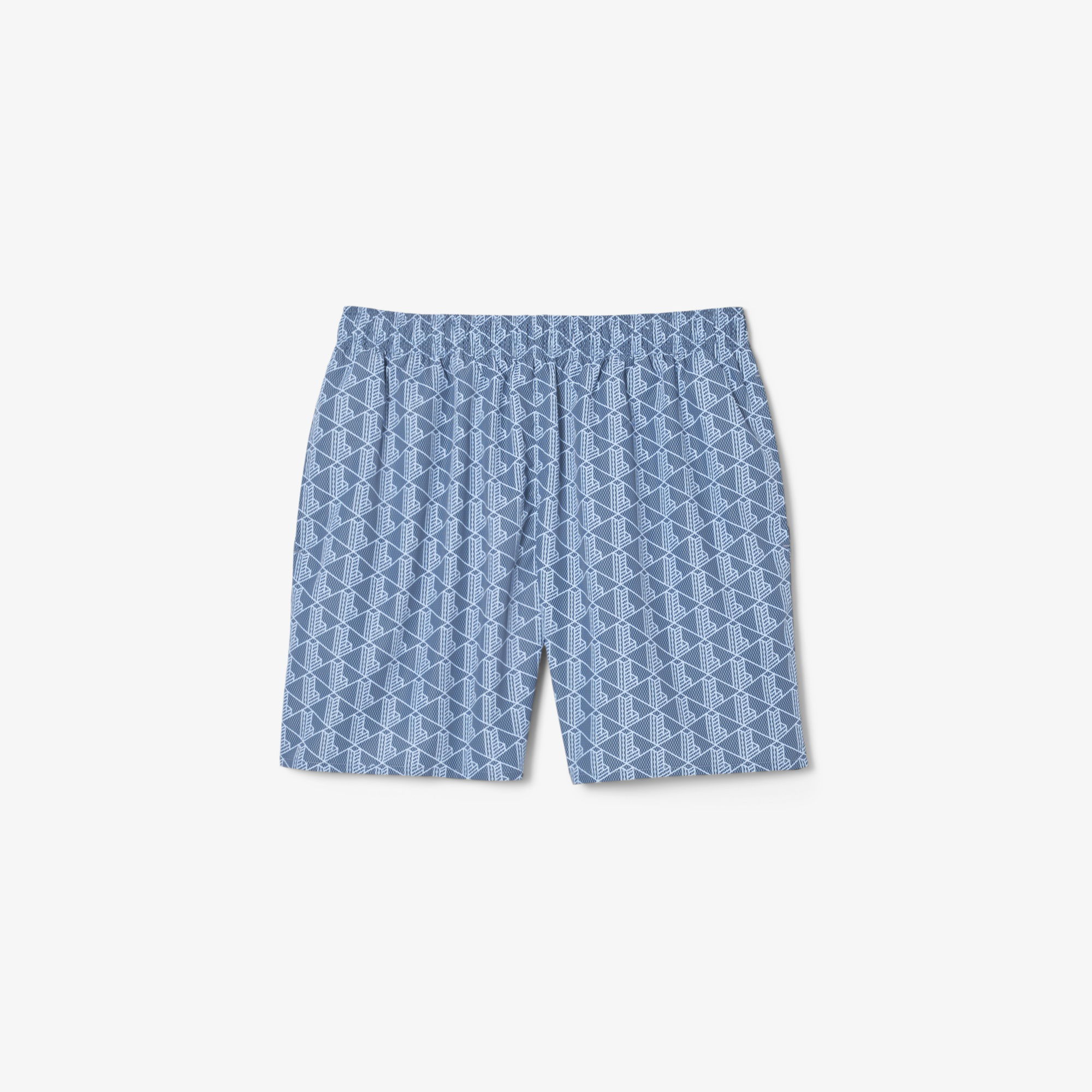 Lacoste Erkek Monogram Mavi Mayo