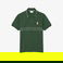 Lacoste Erkek Classic Fit Çizgili Yeşil Polo