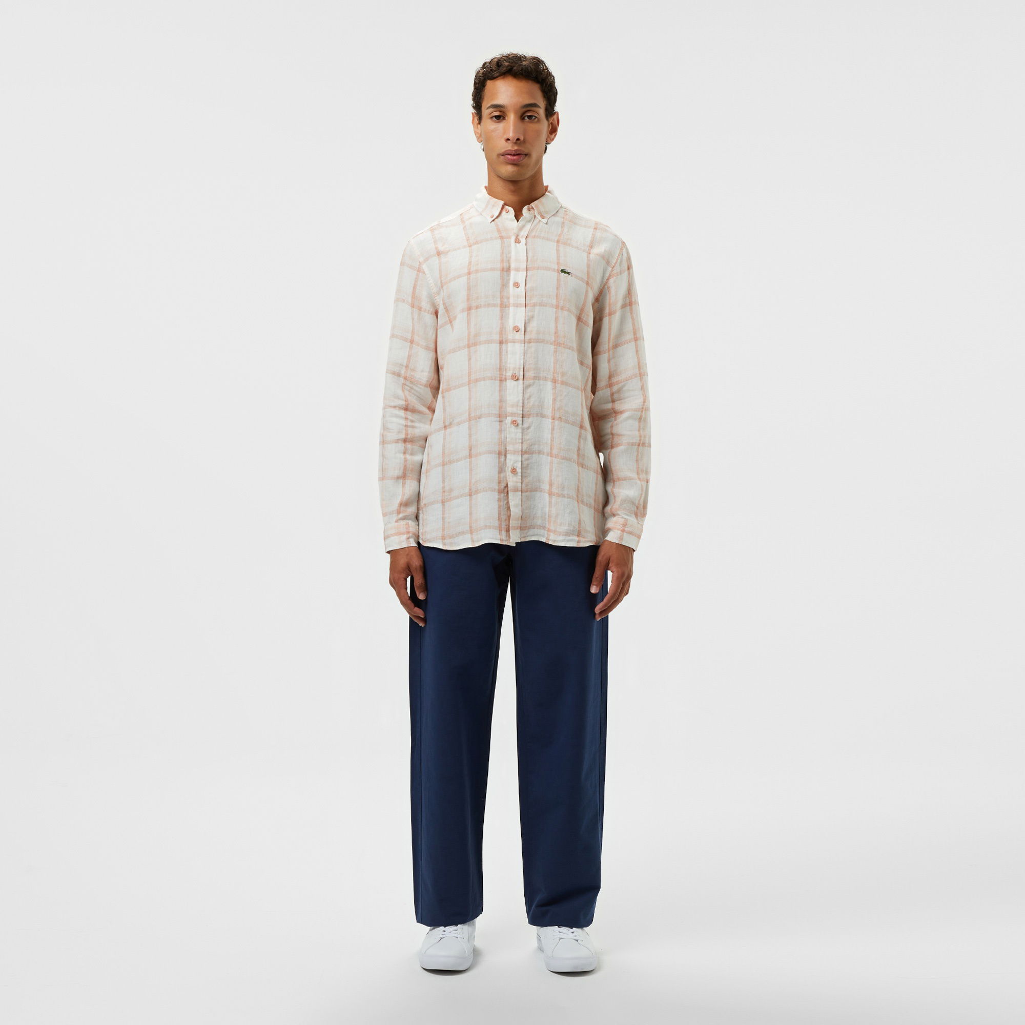 Lacoste Erkek Relaxed Fit Lacivert Pantolon