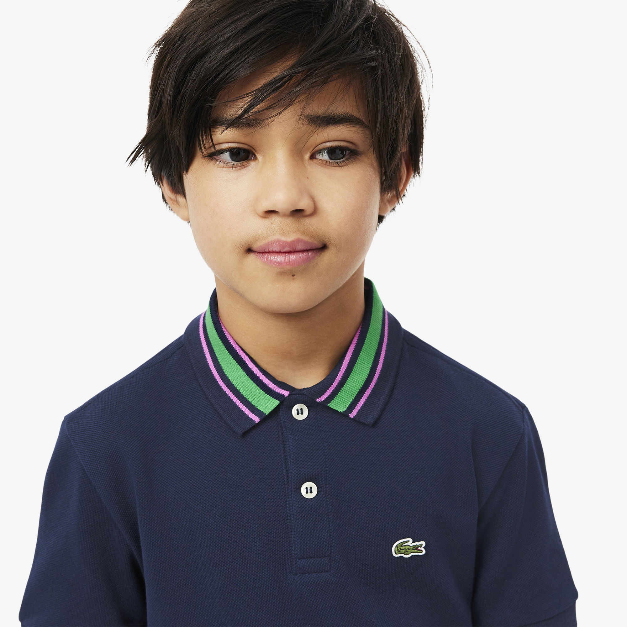 Lacoste Çocuk Lacivert Polo