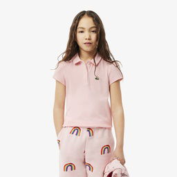 Lacoste Kız Çocuk Pembe Polo Pembe