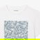 Lacoste Çocuk Bisiklet Yaka Baskılı Beyaz T-Shirt