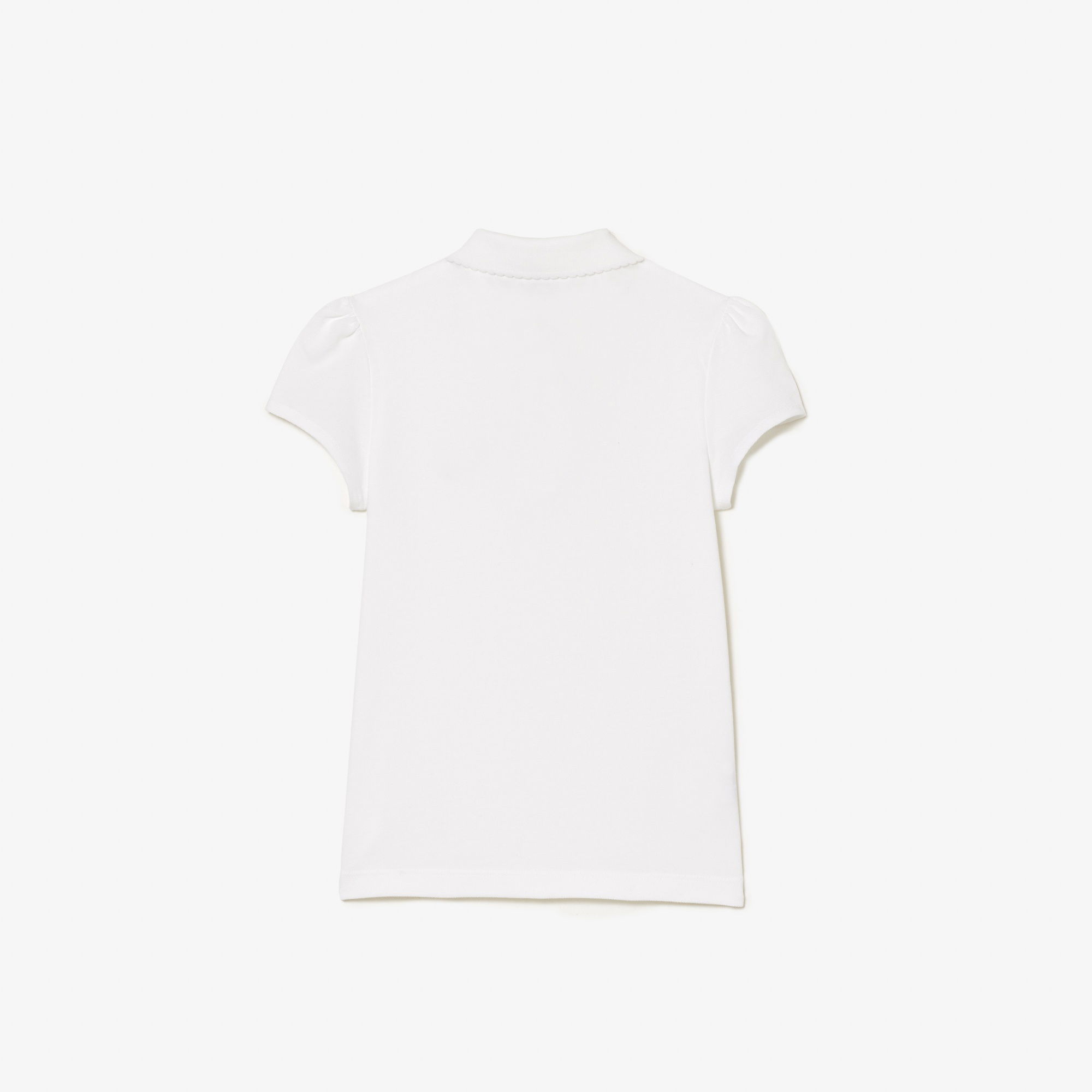 Lacoste Kız Çocuk Beyaz Polo