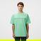 Lacoste Erkek Oversize Fit Bisiklet Yaka Baskılı Açık Yeşil T-Shirt