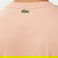 Lacoste Erkek Regular Fit Bisiklet Yaka Baskılı Açık Kahverengi T-Shirt