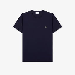 Lacoste Erkek Slim Fit Bisiklet Yaka Lacivert T-Shirt Lacivert