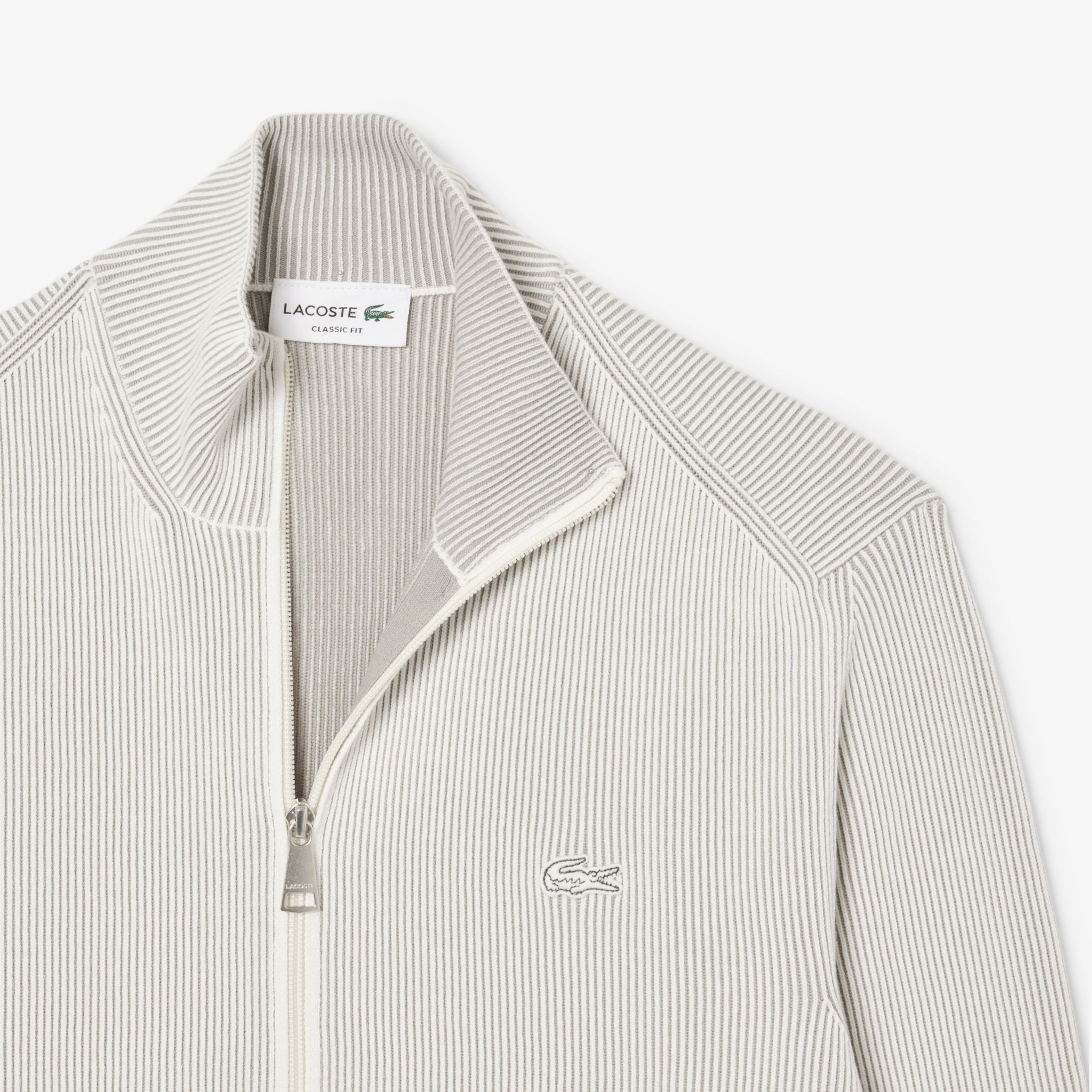 Lacoste Erkek V Yaka Bej Triko
