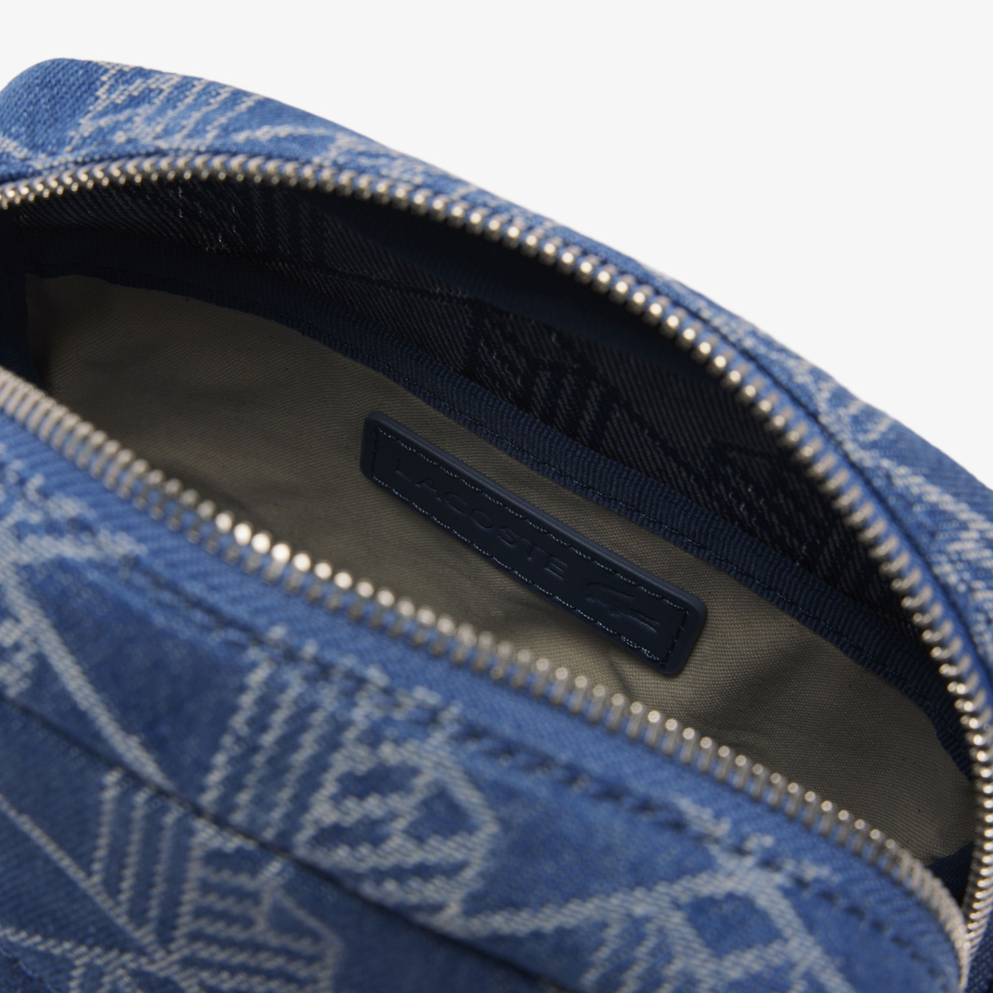 Lacoste Neocroc Unisex Monogram Mavi Postacı Çantası