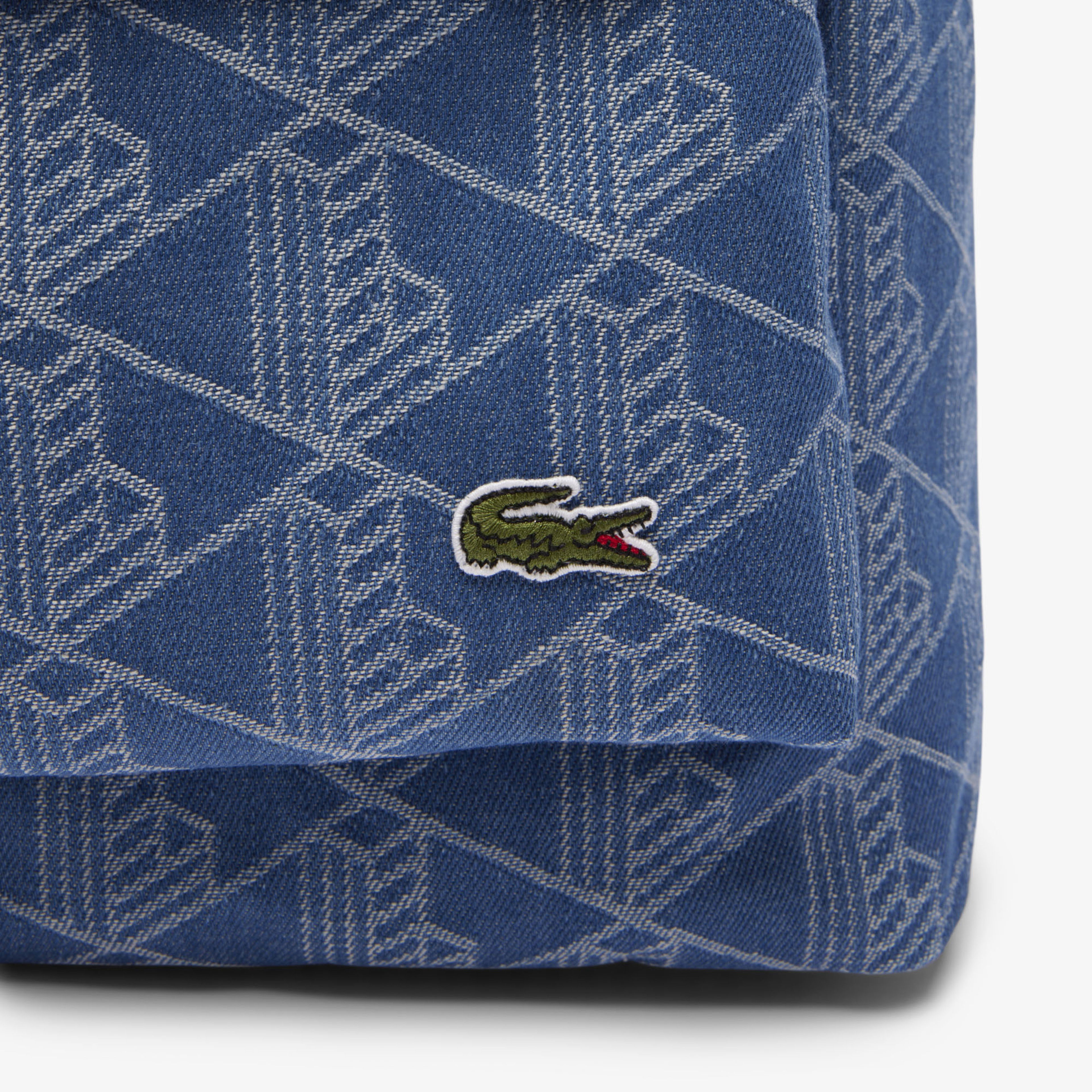 Lacoste Neocroc Unisex Monogram Mavi Sırt Çantası