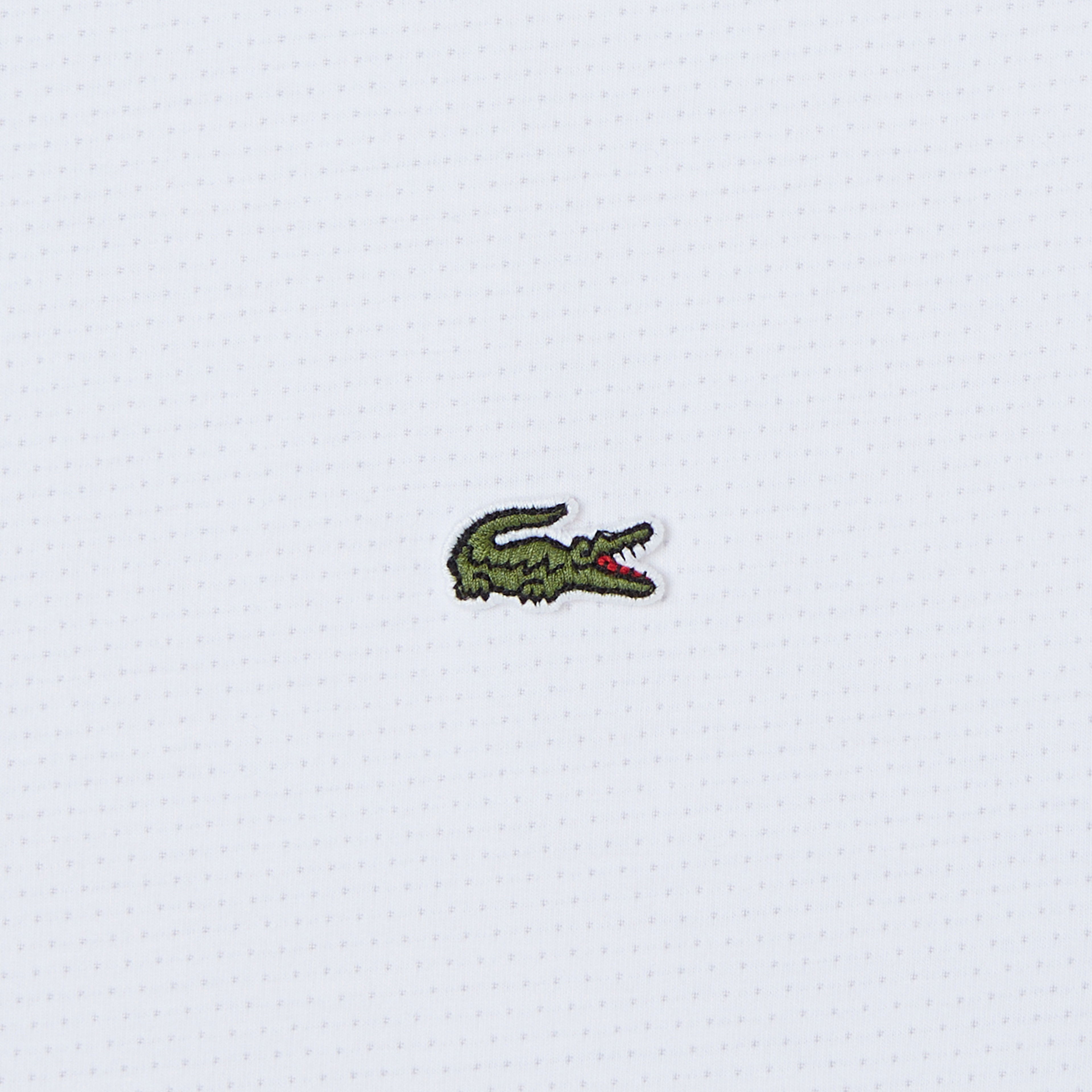 Lacoste Erkek Slim Fit Bisiklet Yaka Beyaz T-Shirt