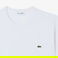 Lacoste Erkek Slim Fit Bisiklet Yaka Beyaz T-Shirt