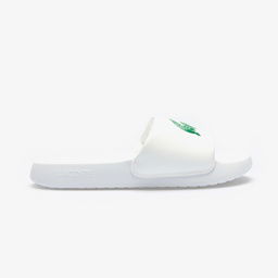 Lacoste Serve Slide 1.0 Erkek Beyaz Terlik Beyaz