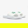 Lacoste Serve Slide 1.0 Erkek Beyaz Terlik