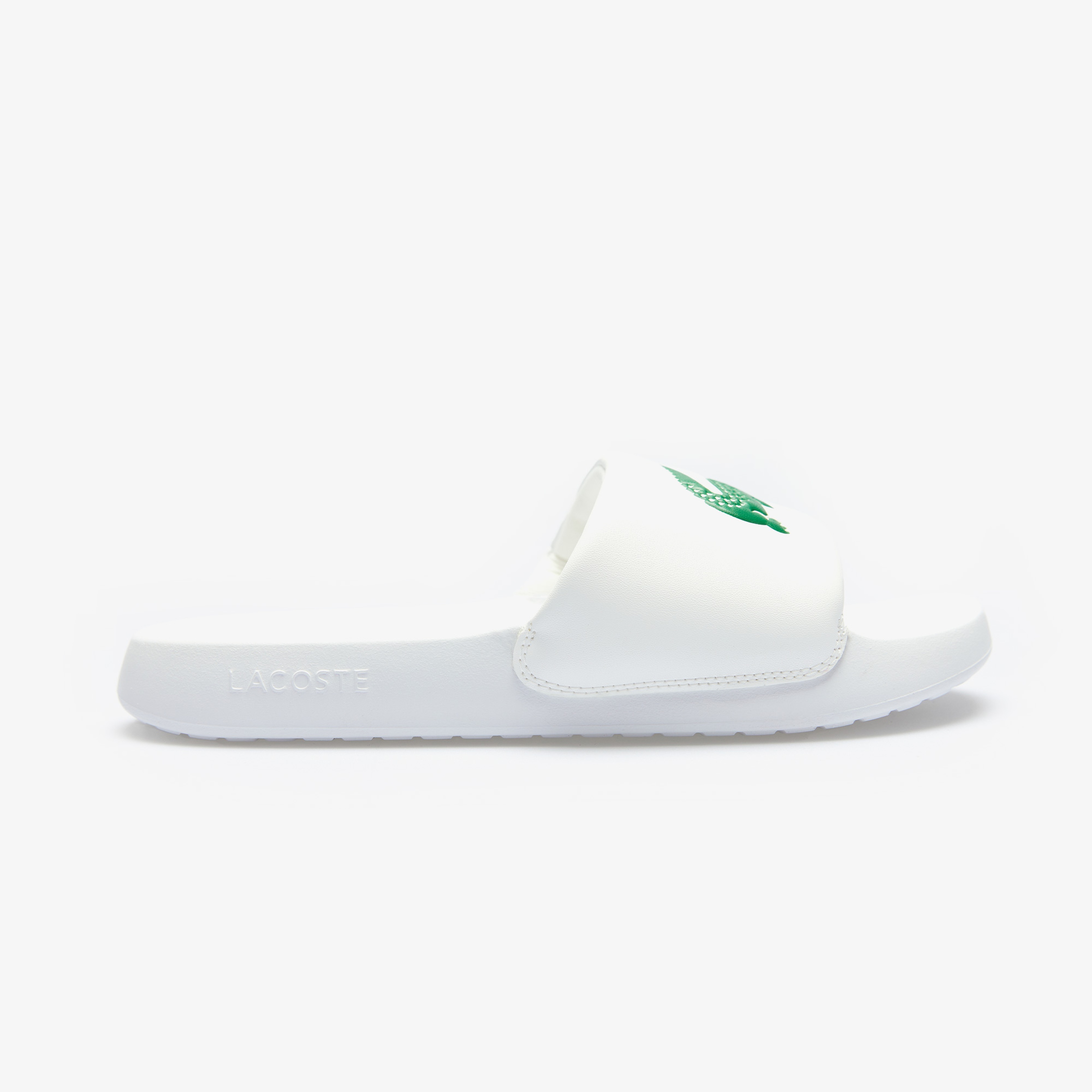 Lacoste Serve Slide Kadın Beyaz Terlik