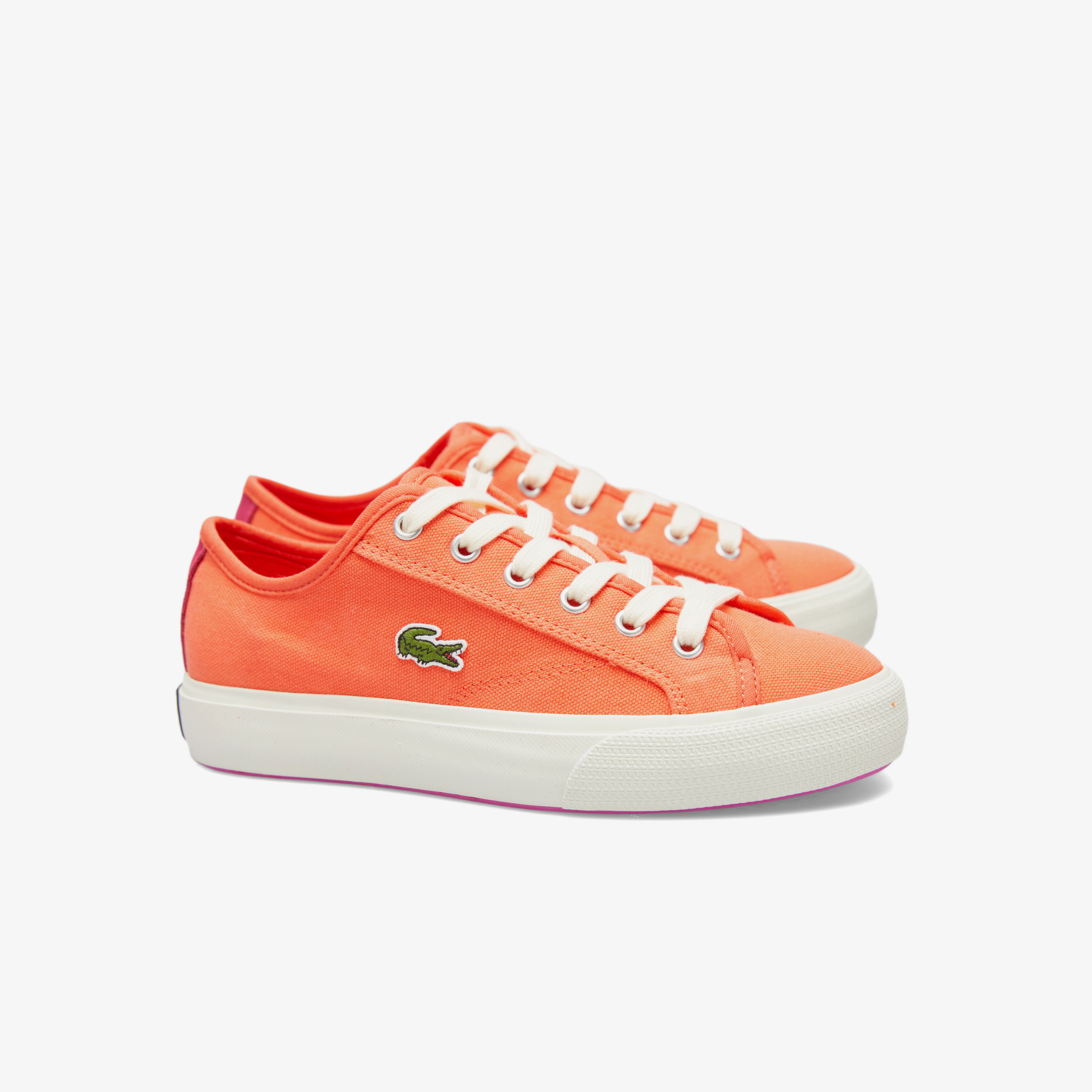 Lacoste Backcourt Kadın Turuncu Sneaker