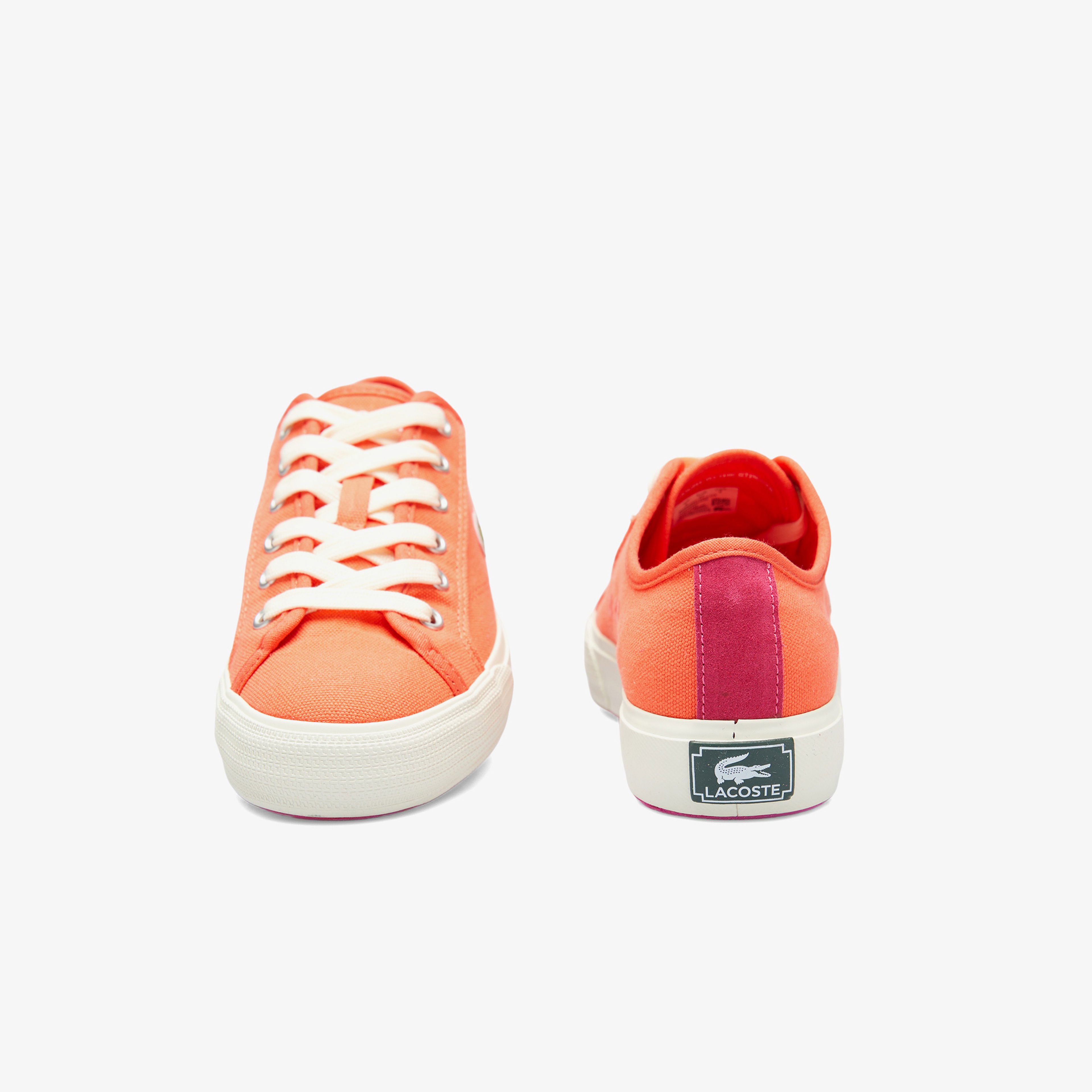 Lacoste Backcourt Kadın Turuncu Sneaker