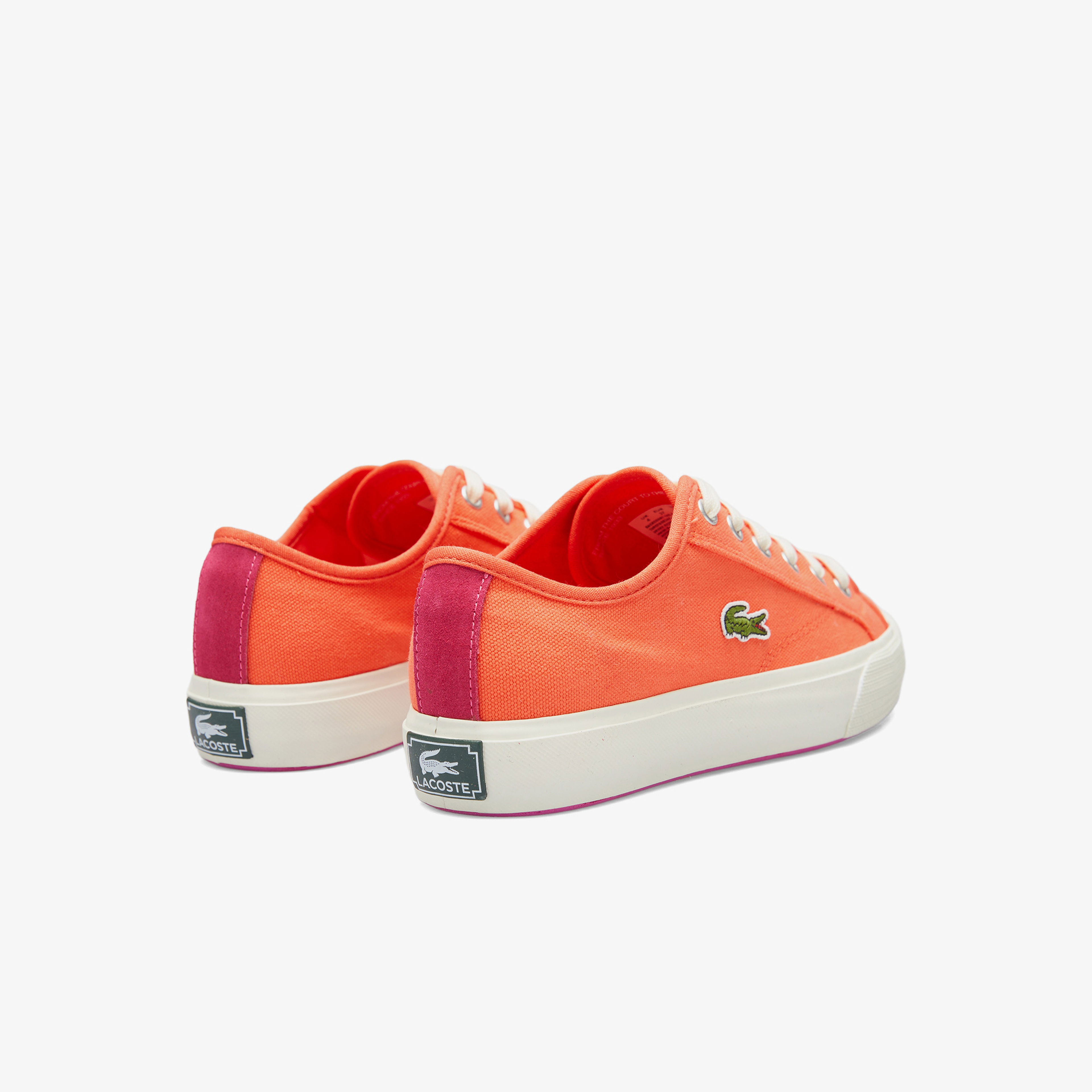 Lacoste Backcourt Kadın Turuncu Sneaker