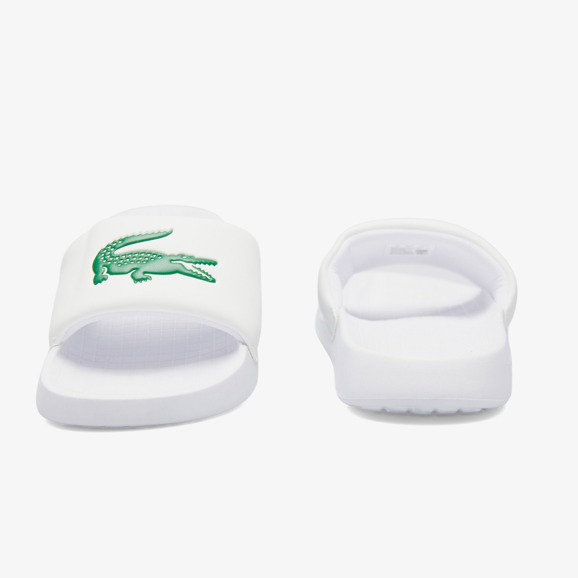 Lacoste Serve Slide 1.0 Erkek Beyaz Terlik
