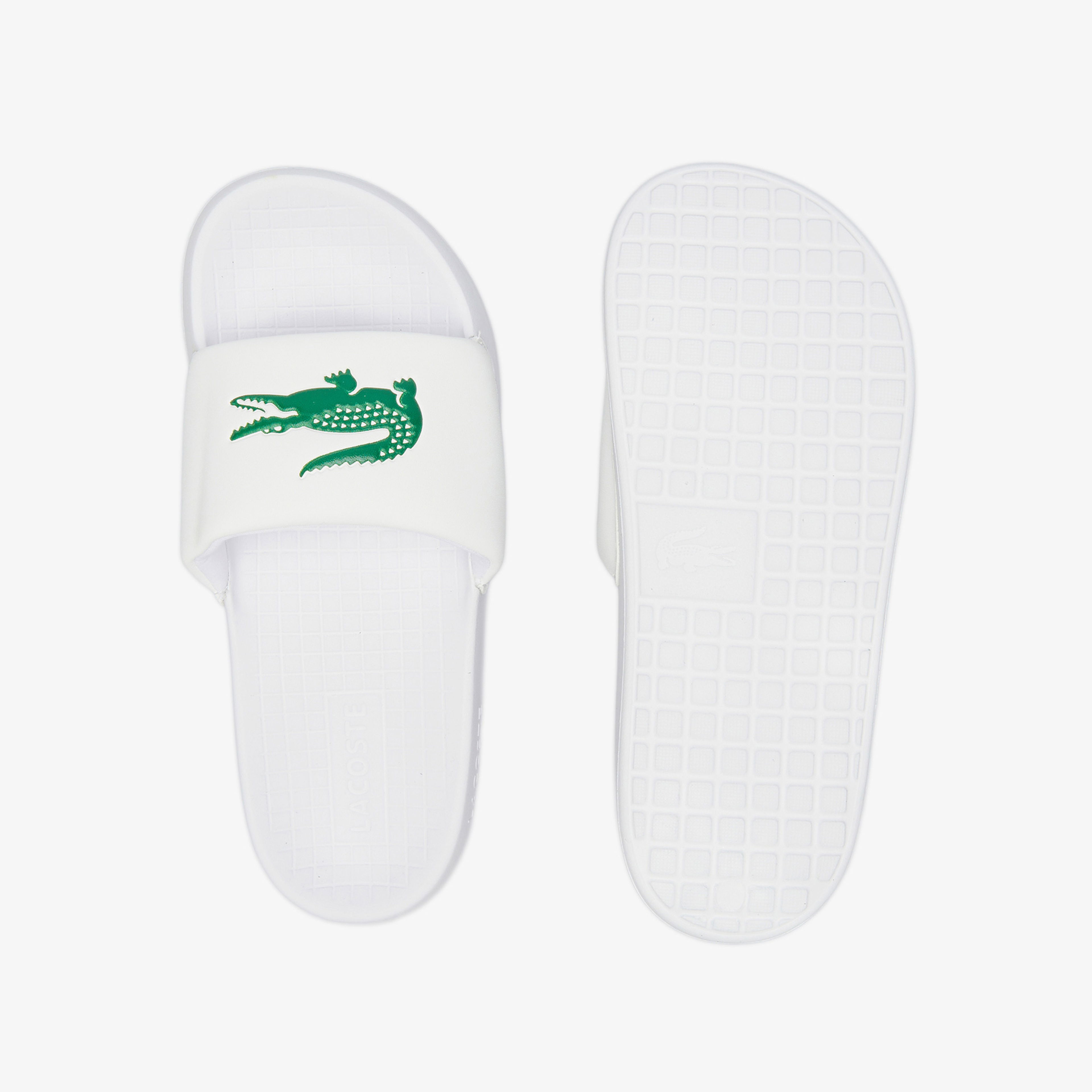 Lacoste Serve Slide 1.0 Erkek Beyaz Terlik