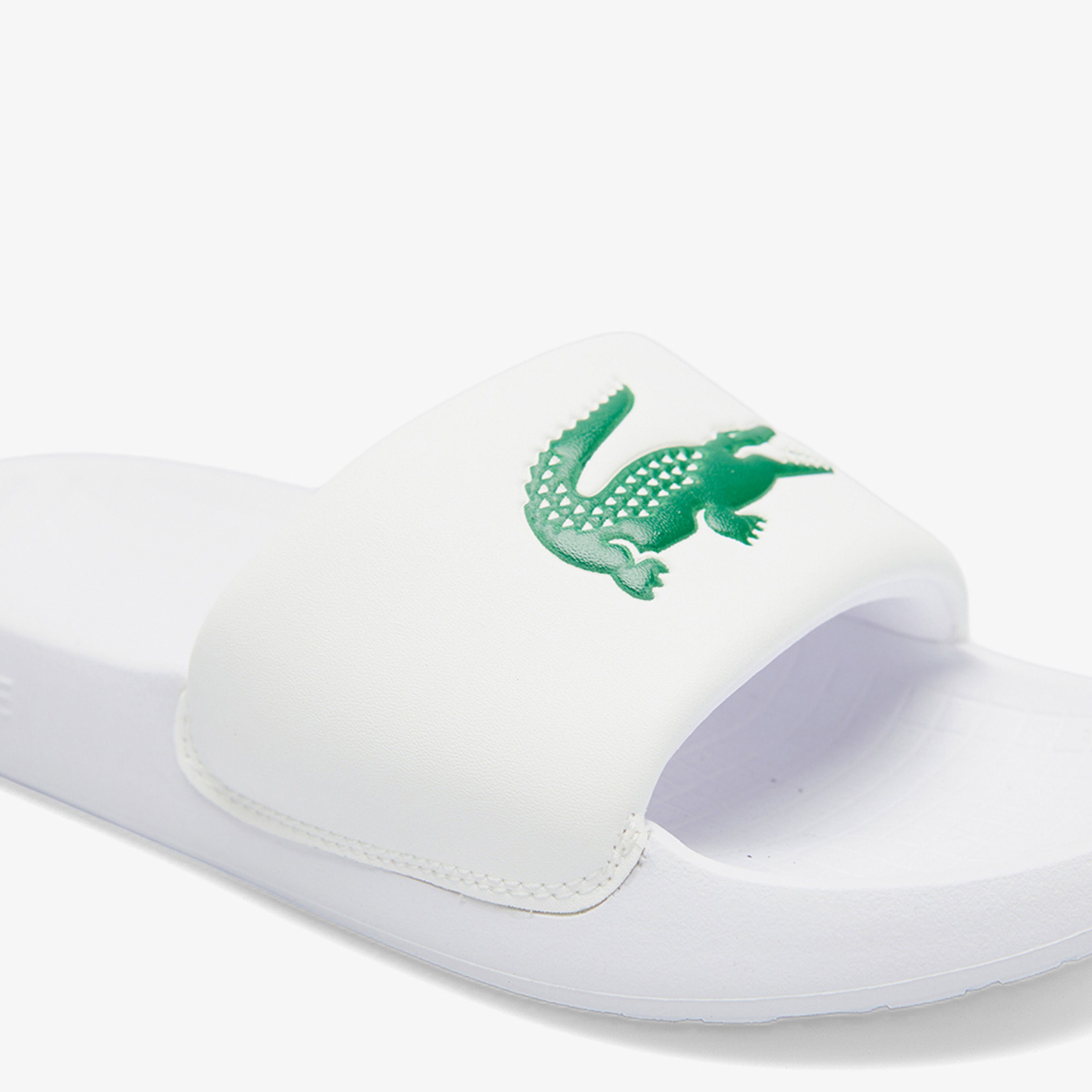 Lacoste Serve Slide 1.0 Erkek Beyaz Terlik