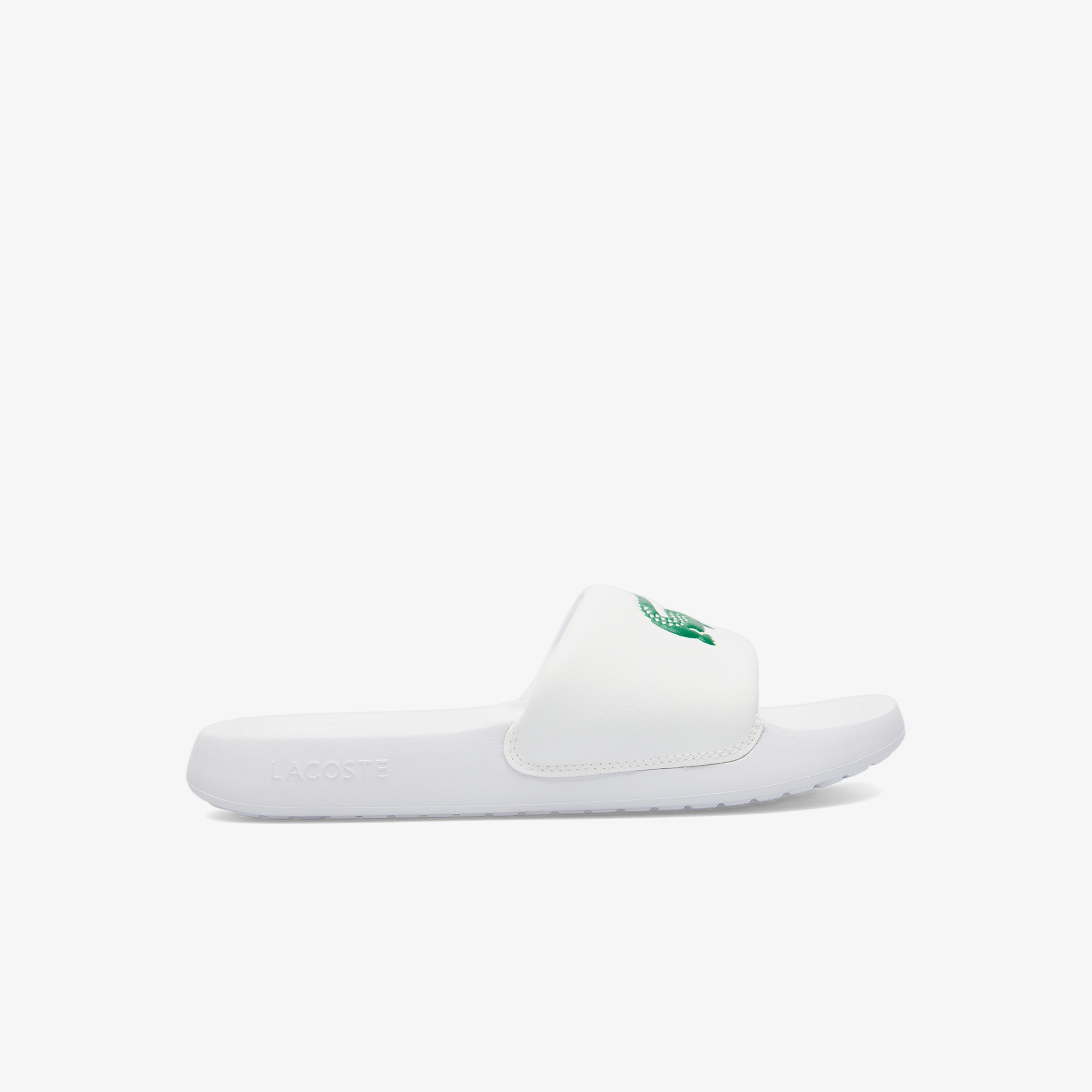 Lacoste Serve Slide 1.0 Erkek Beyaz Terlik