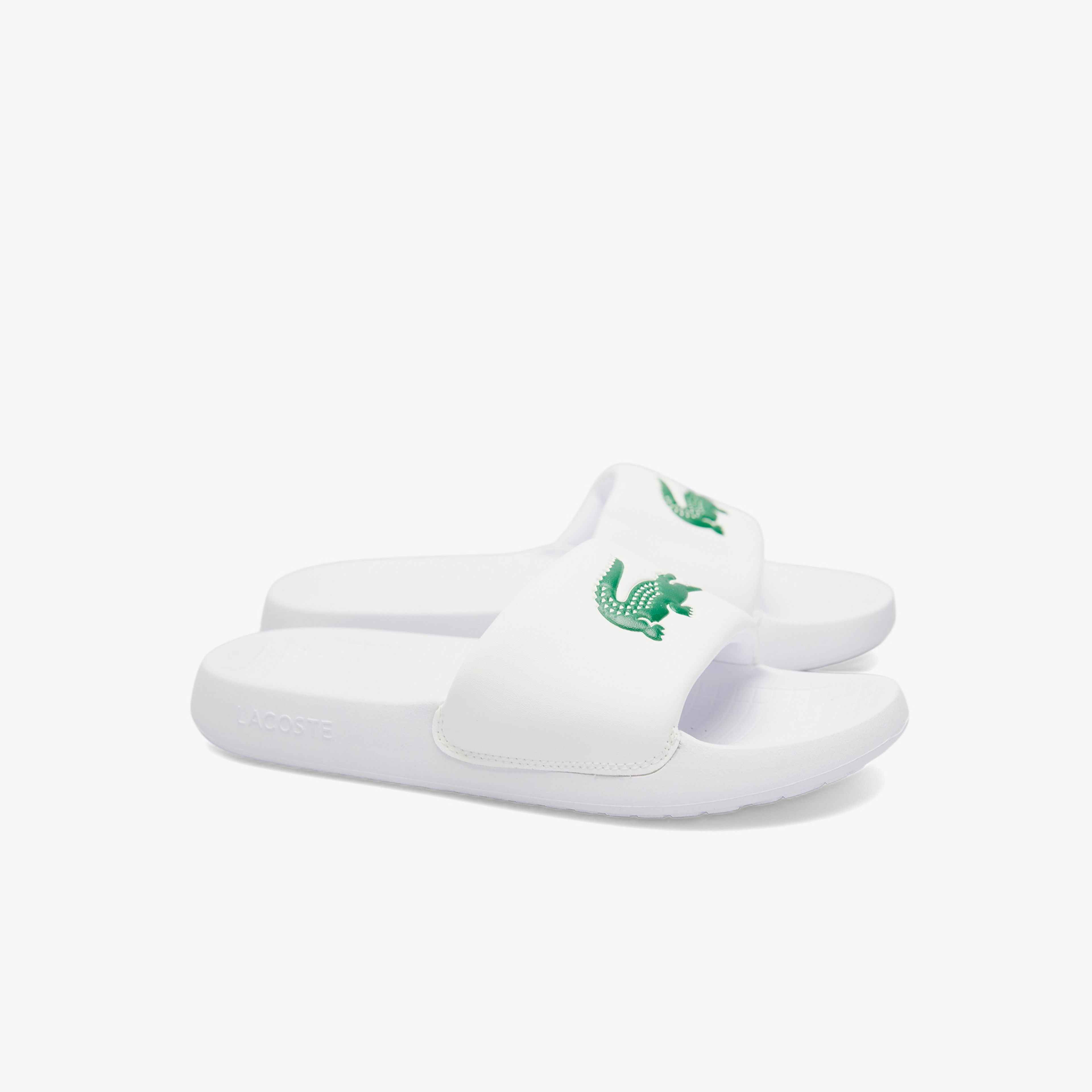 Lacoste Serve Slide 1.0 Erkek Beyaz Terlik