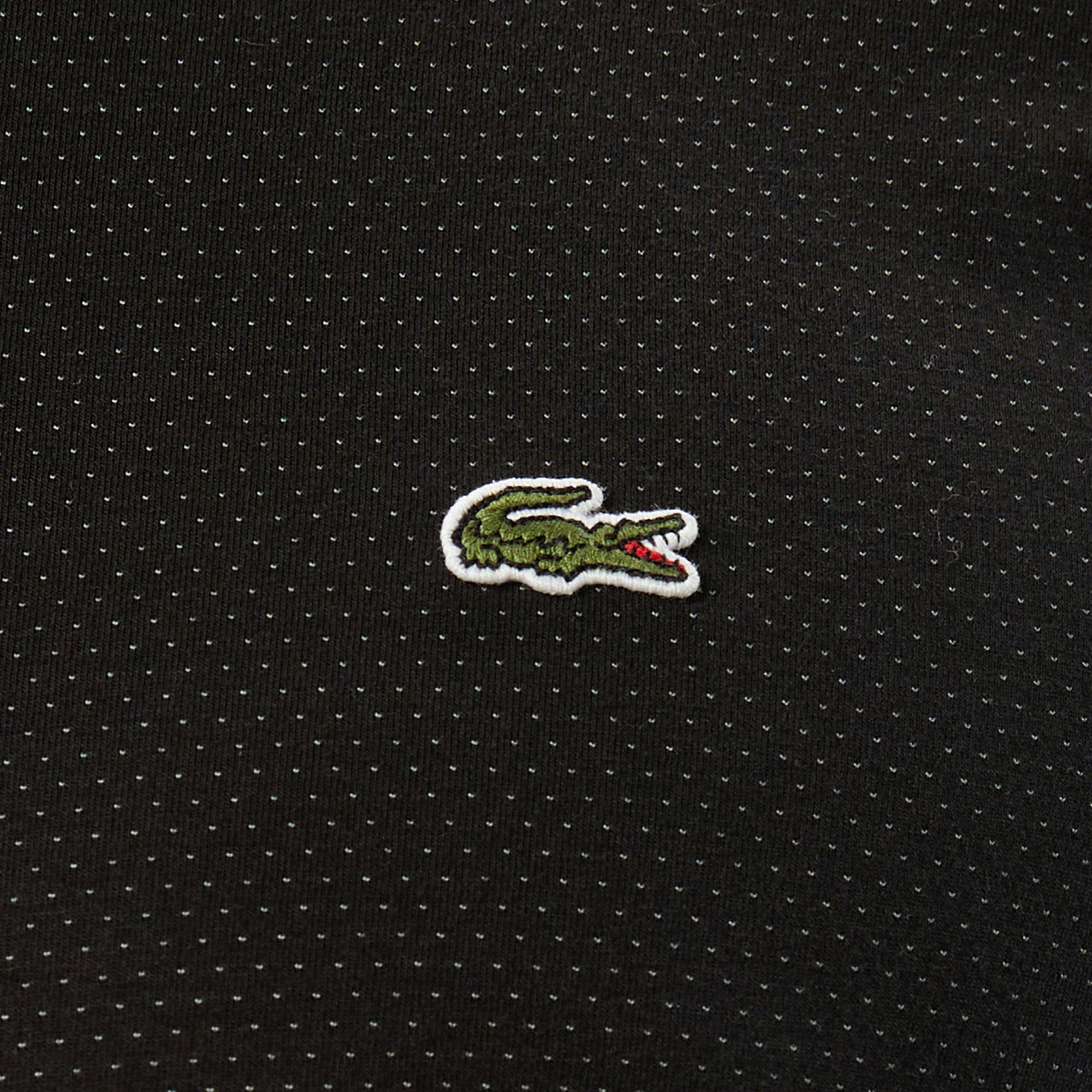Lacoste Erkek Slim Fit Bisiklet Yaka Siyah T-Shirt