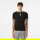 Lacoste Erkek Regular Fit Yarım Fermuarlı Baskılı Siyah Polo