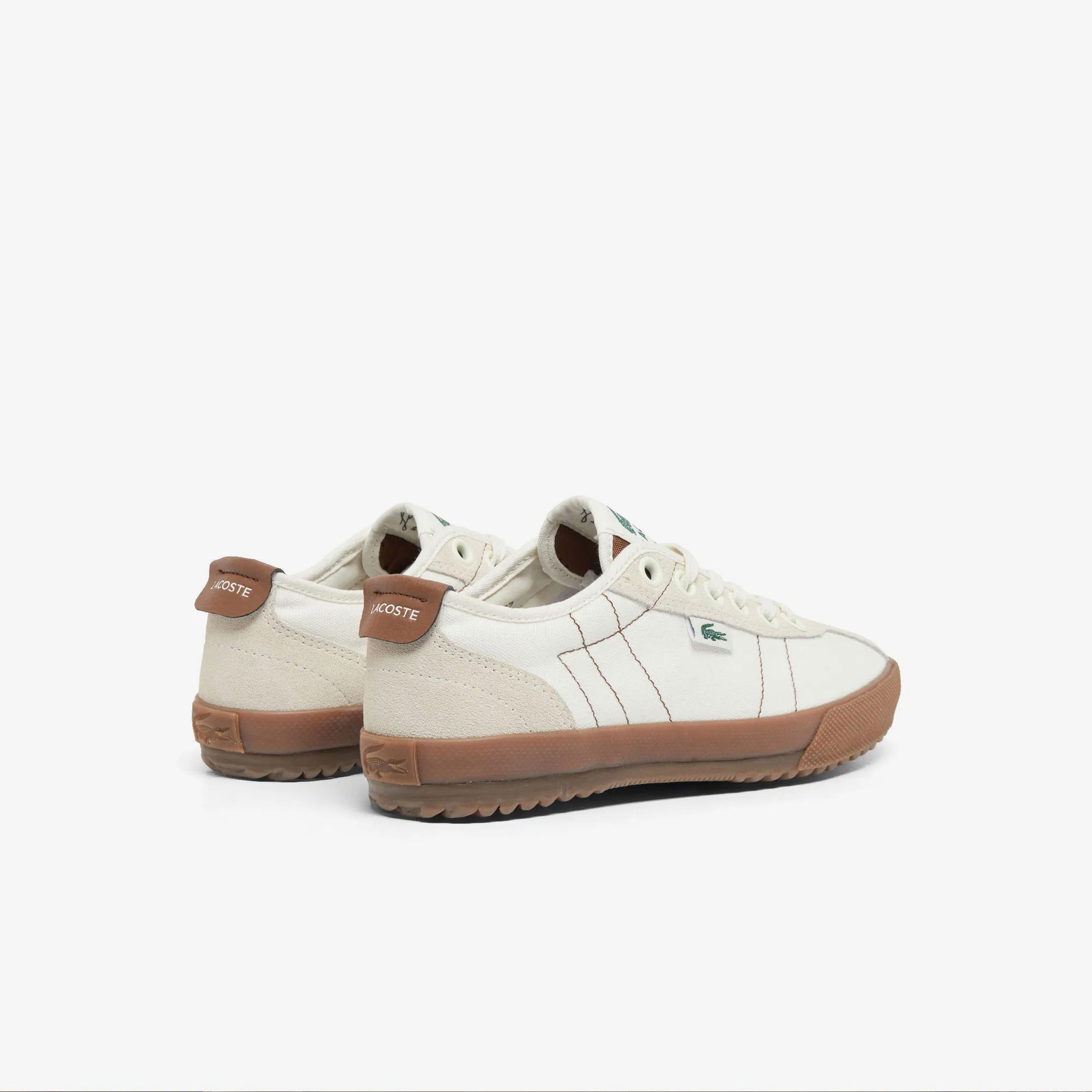 Lacoste Backslam Kadın Krem Sneaker