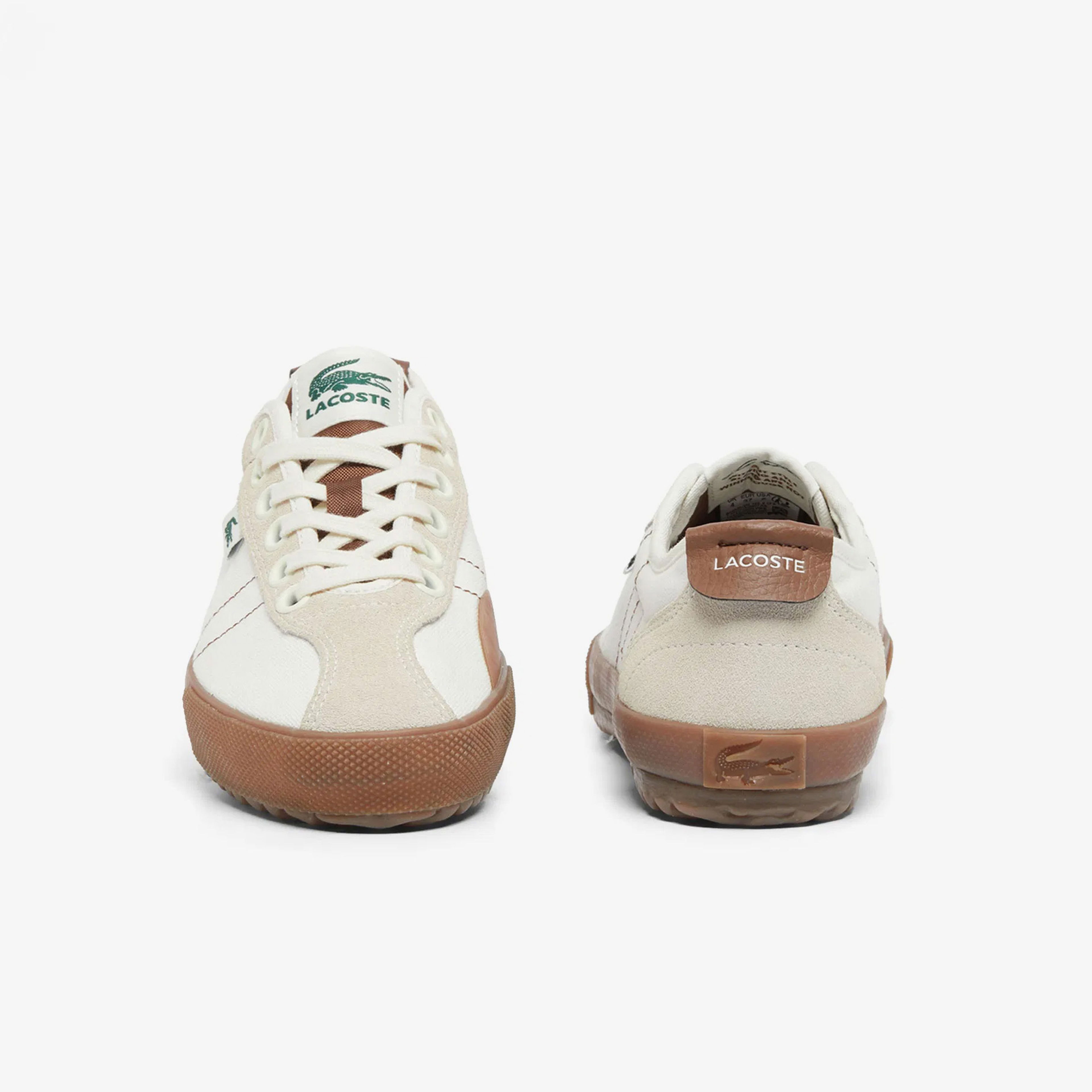 Lacoste Backslam Kadın Krem Sneaker